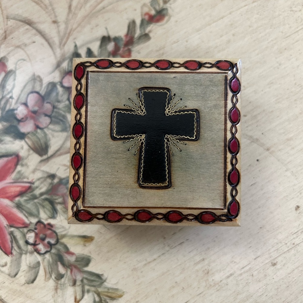 Wooden Trinket Box